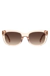 Kate Spade New York Tammy 53mm Rectangular Sunglasses In Brown