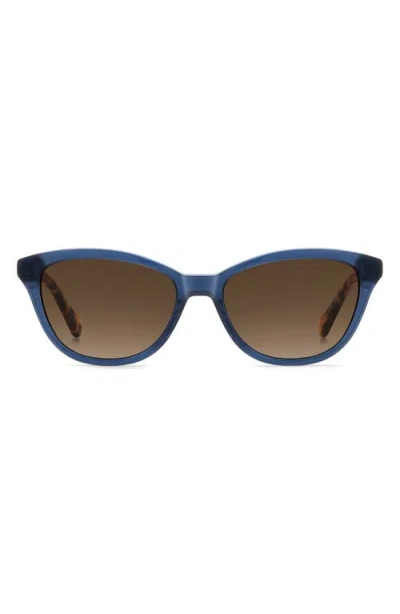 Kate Spade New York Tayla 55mm Sunglasses In Blue