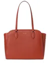 Kate Spade New York Taylor Pebbled Leather Tote In Orange