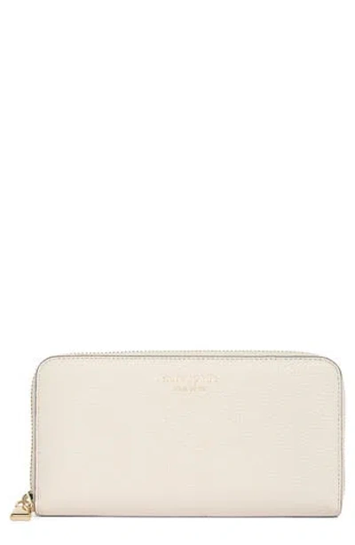 Kate Spade New York Taylor Zip Around Continental Wallet In Neutral
