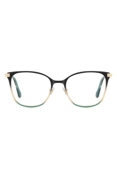 Kate Spade New York Terriann 51mm Square Optical Glasses In Black