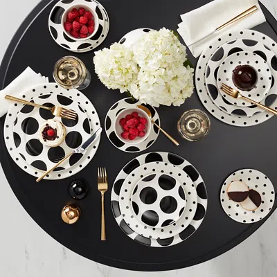Kate Spade New York The Dot Salt & Pepper Set In White