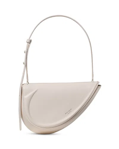 Kate Spade New York The Spade Leather Shoulder Bag In Metallic