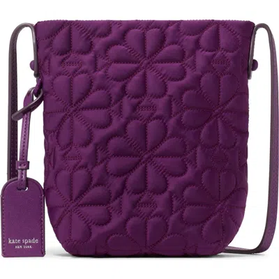 Kate Spade New York Tilly Quilted Crossbody Bag In Purple
