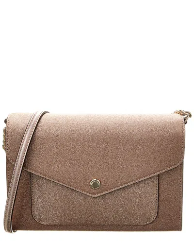 Kate Spade New York Tinsel Flap Crossbody In Gold