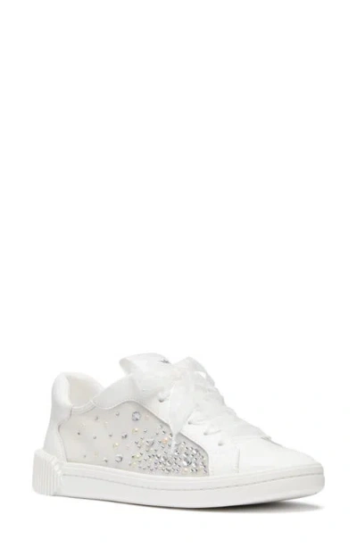 Kate Spade Women's Tori Crystal Sneakers In White