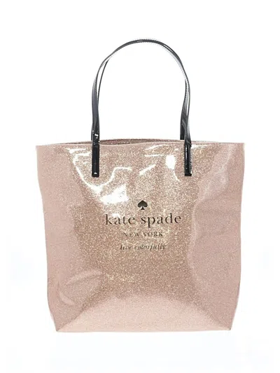 Pre-owned Kate Spade New York Tote Bag In Gold