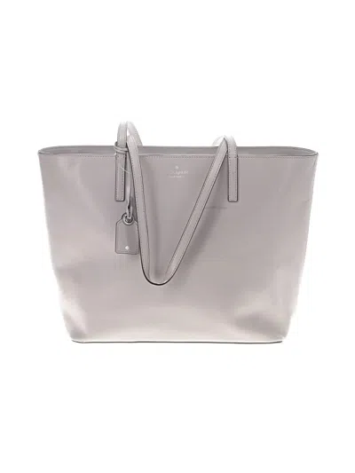 Pre-owned Kate Spade New York Tote Bag In Gray