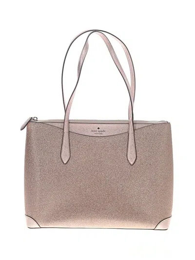 Pre-owned Kate Spade New York Tote Bag In Silver