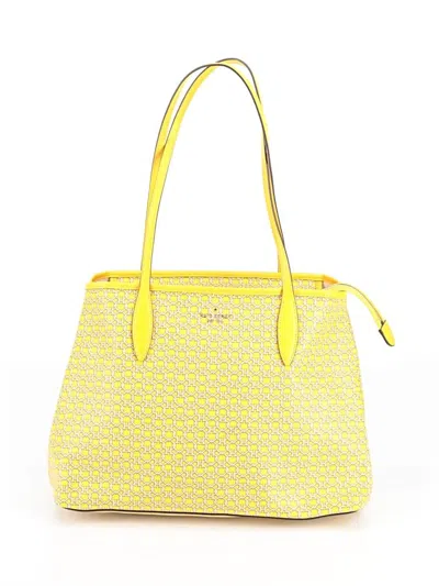 Pre-owned Kate Spade New York Tote Bag In Yellow
