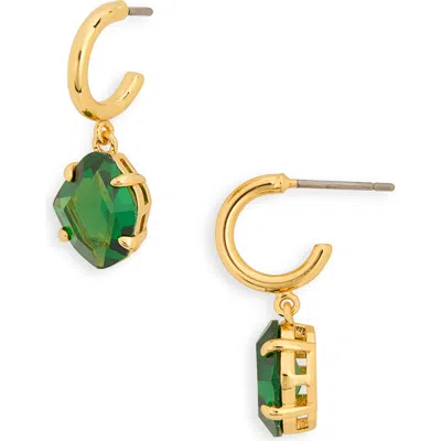 Kate Spade New York Treasure Trove Cubic Zirconia Huggie Hoop Earrings