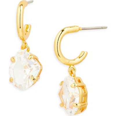 Kate Spade New York Treasure Trove Drop Huggie Hoop Earrings In Gold