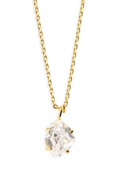 Kate Spade New York Treasure Trove Mini Pendant Necklace In Gold