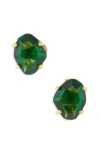 Kate Spade New York Treasure Trove Stud Earrings In Green