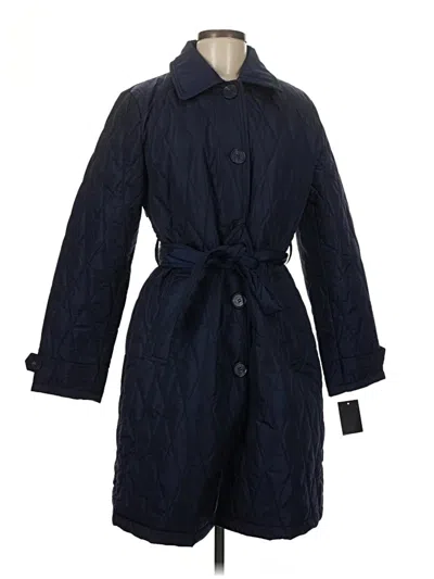 Pre-owned Kate Spade New York Trenchcoat In Blue