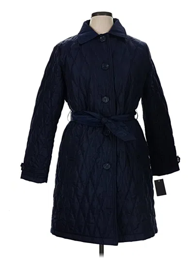 Pre-owned Kate Spade New York Trenchcoat In Blue