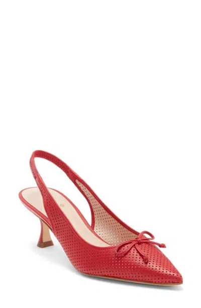 Kate Spade New York Trish Slingback Sandal In Red
