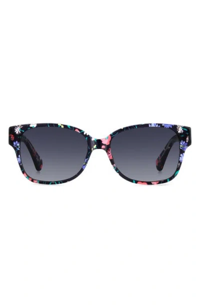 Kate Spade New York Trulee 55mm Gradient Square Sunglasses In Multi