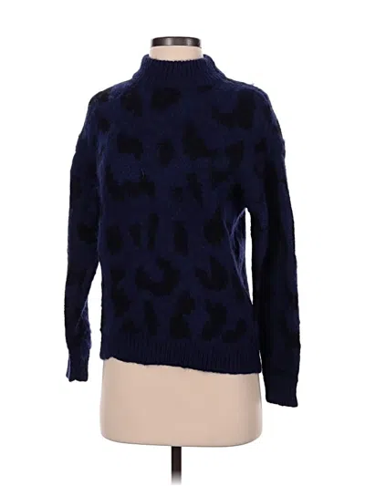 Pre-owned Kate Spade New York Turtleneck Sweater In Blue