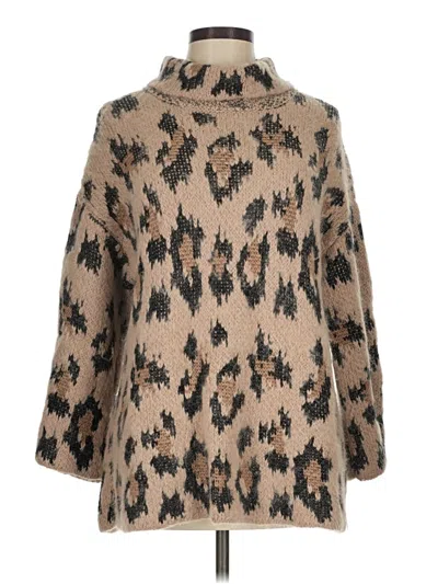 Pre-owned Kate Spade New York Turtleneck Sweater In Brown