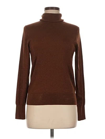 Pre-owned Kate Spade New York Turtleneck Sweater In Brown