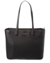 Kate Spade New York Veronica Large Leather Tote In Black