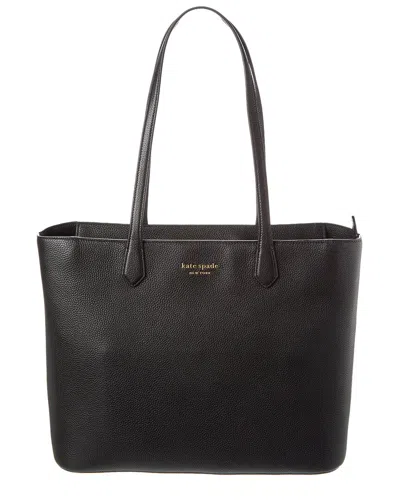 Kate Spade New York Veronica Large Leather Tote In Black