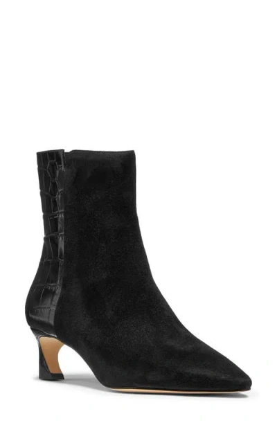 Kate Spade New York Viv Leather Bootie In Black