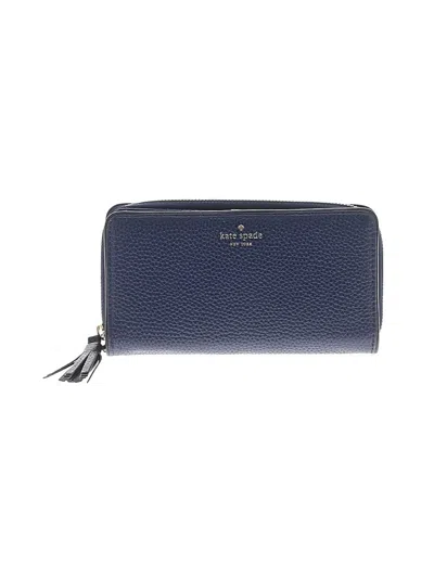 Pre-owned Kate Spade New York Wallet In Blue