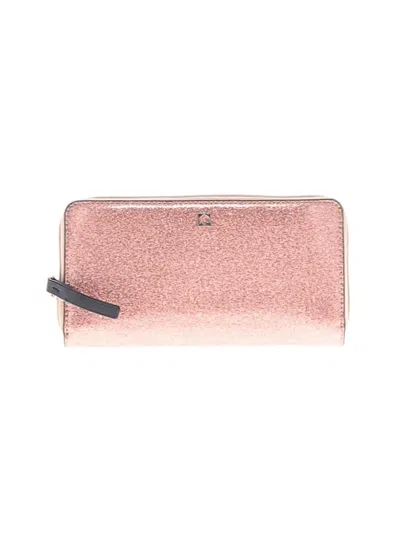 Pre-owned Kate Spade New York Wallet In Gold