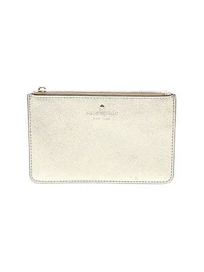 Pre-owned Kate Spade New York Wallet In Gold