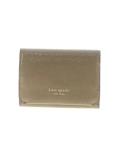 Pre-owned Kate Spade New York Wallet In Gold