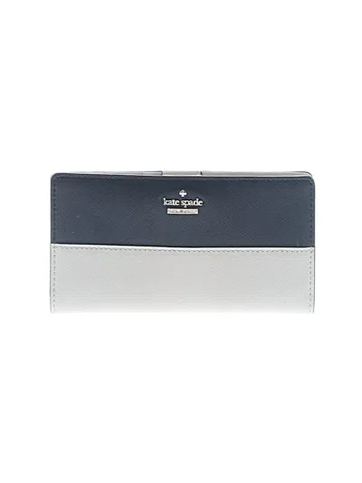 Pre-owned Kate Spade New York Wallet In Gray