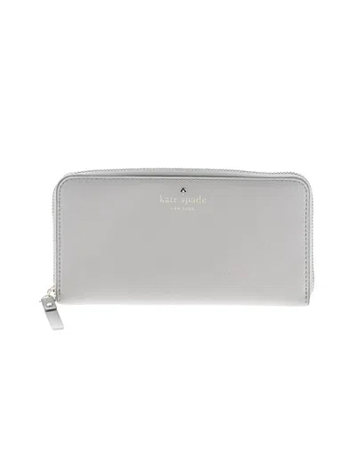 Pre-owned Kate Spade New York Wallet In Gray
