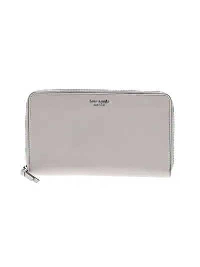Pre-owned Kate Spade New York Wallet In Gray