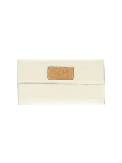 Pre-owned Kate Spade New York Wallet In Ivory