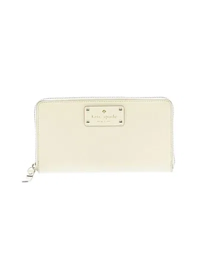 Pre-owned Kate Spade New York Wallet In Ivory
