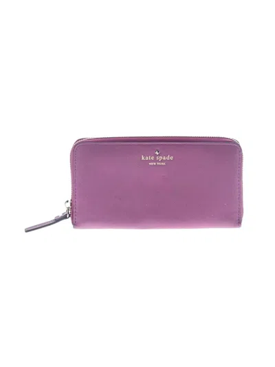Pre-owned Kate Spade New York Wallet In Purple