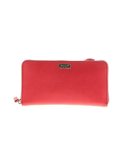 Pre-owned Kate Spade New York Wallet In Red