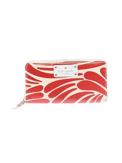 Pre-owned Kate Spade New York Wallet In Red