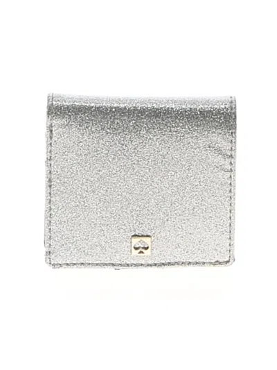 Pre-owned Kate Spade New York Wallet In Silver