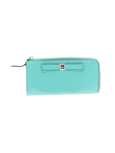 Pre-owned Kate Spade New York Wallet In Teal