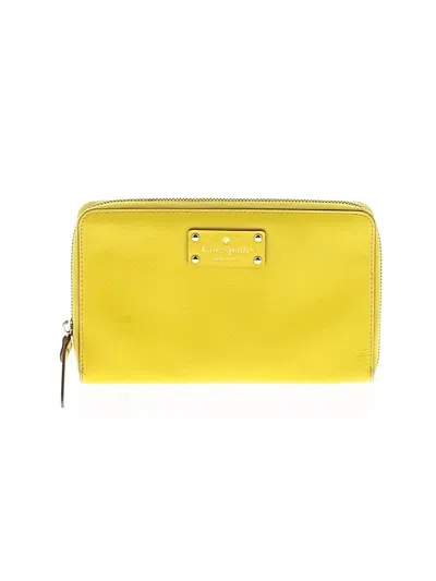 Pre-owned Kate Spade New York Wallet In Yellow