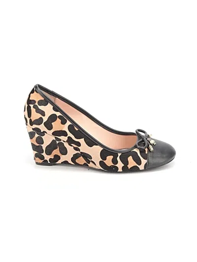 Pre-owned Kate Spade New York Wedges In Black