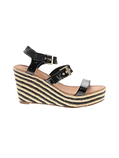 Pre-owned Kate Spade New York Wedges In Black