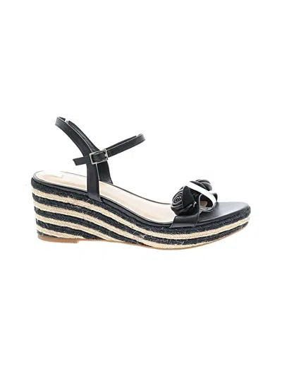 Pre-owned Kate Spade New York Wedges In Black