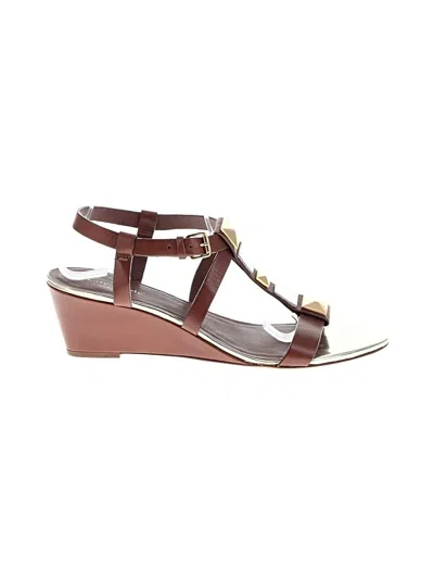 Pre-owned Kate Spade New York Wedges In Brown
