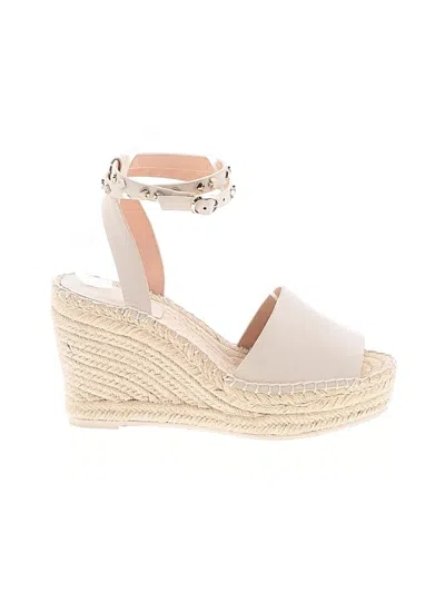 Pre-owned Kate Spade New York Wedges In Ivory