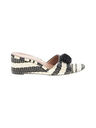 Pre-owned Kate Spade New York Wedges In Ivory