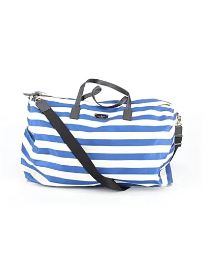 Pre-owned Kate Spade New York Weekender In Blue